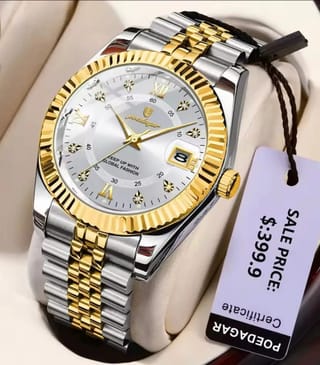 Poedagar Men's Watch(সিটি লক) 1