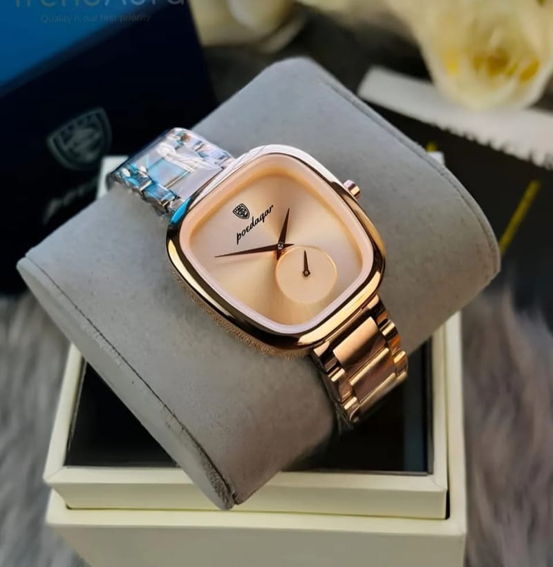 Poedagar 783 new Ladies watch Special discount stainless steel unique style romantic love(ওয়াটারপ্রুফ)