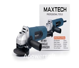 Maxtech MT-801 Professional Angle Grinder Machine 2