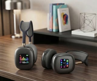 P9 Digital Display Wireless Bluetooth Display Headphone 2