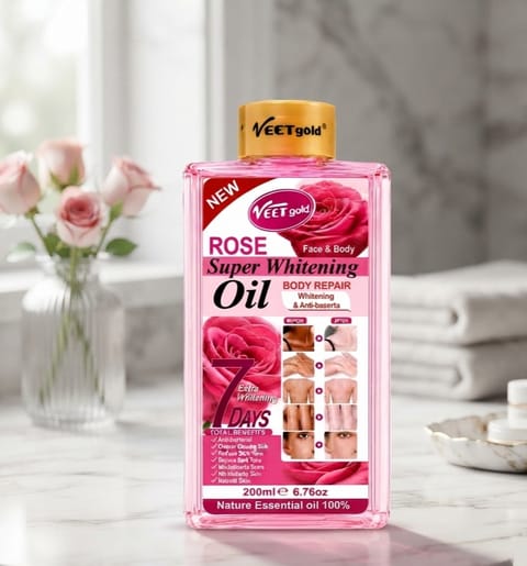 VEETgold Rose Super Whitening Oil 200ml