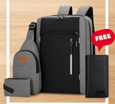 Travel Bag Set 3.1 + FREE Jeep Wallet