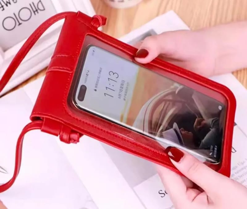 Women Bags Soft Leather Wallets Touch Screen