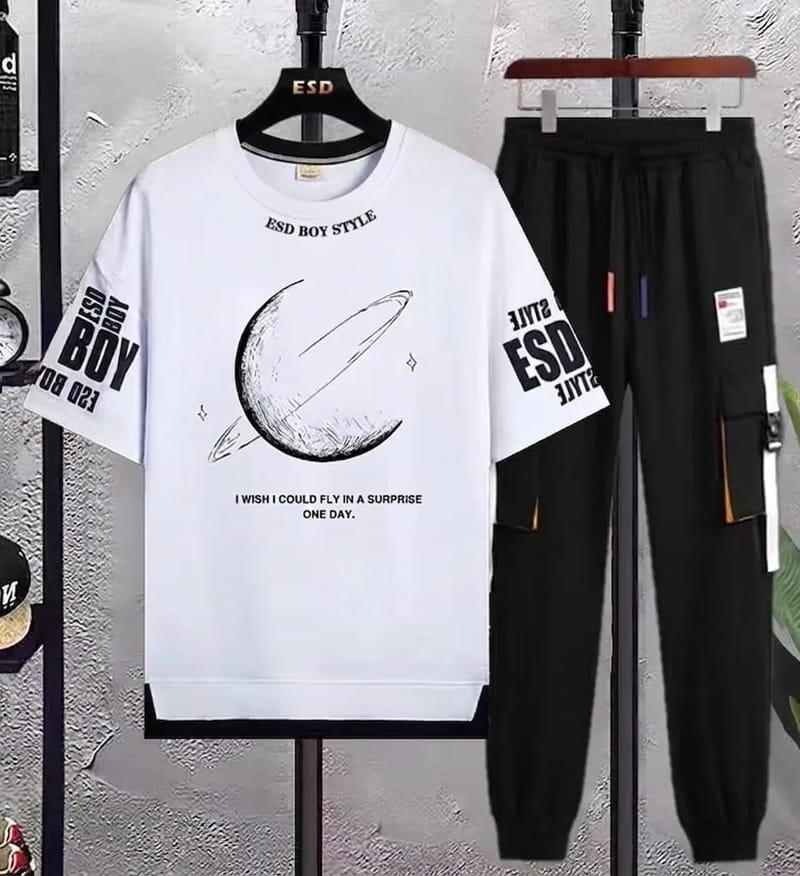 T-Shirt & Trouser Combo Set
