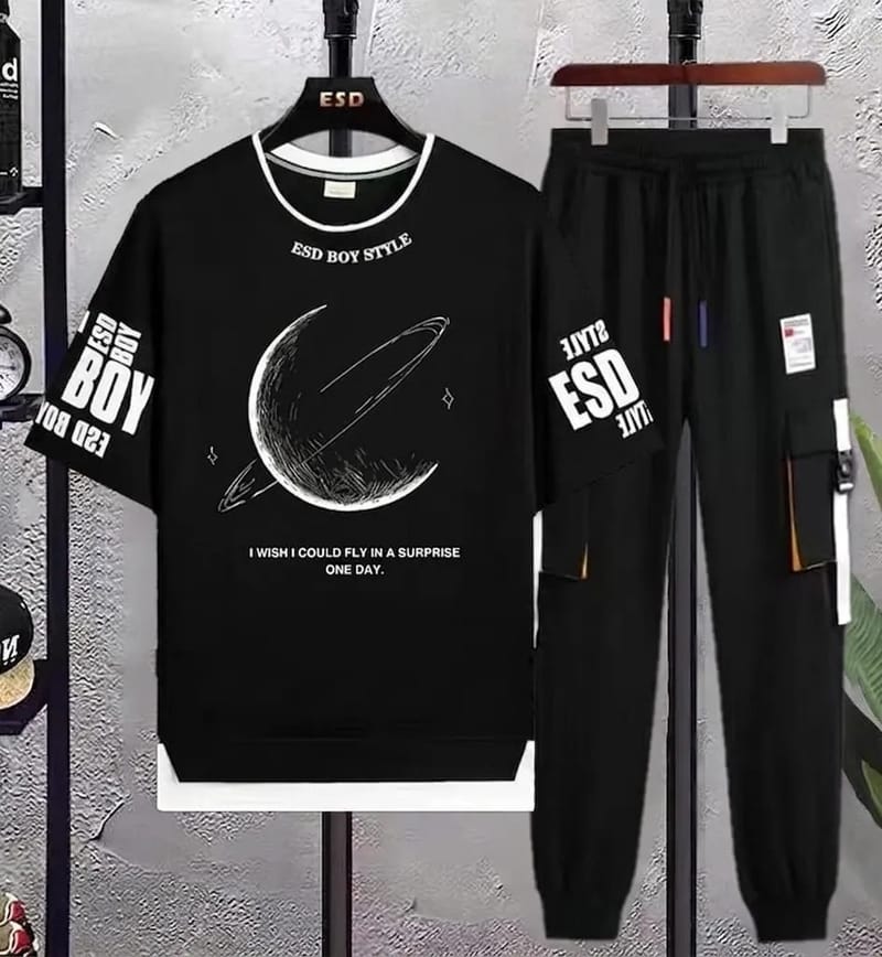 T-Shirt & Trouser Combo Set
