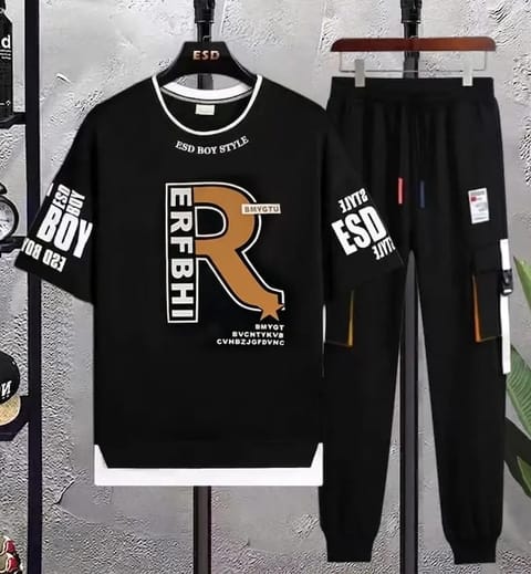 T-Shirt & Trouser Combo Set