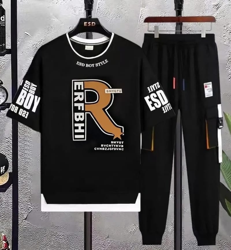 T-Shirt & Trouser Combo Set
