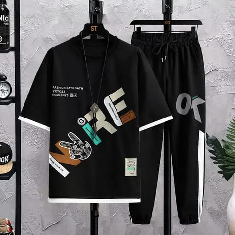 T-Shirt & Trouser Combo Set