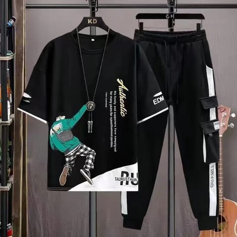 T-Shirt & Trouser Combo Set