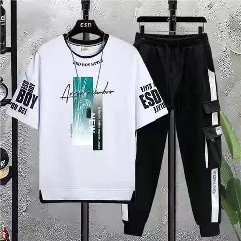 T-Shirt & Trouser Combo Set