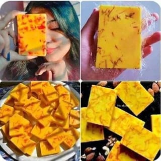 Saffron Goat Milk Soap 1