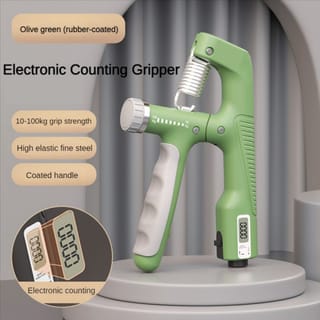 Adjustable Electronic Hand Grip 10-100kg For Fitness Training 1