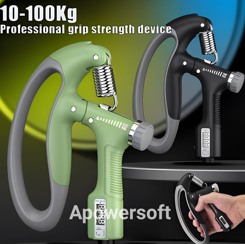 Adjustable hand grip Exerciser 10-100kg