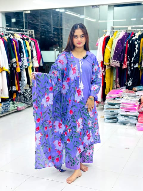 Skin Print Three Piece