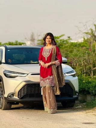 🔥 লাক্সারি গারারা পার্টি ড্রেস💥 1