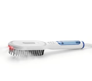Steam Hair Straightener Brush – 2-in-1 Hair Smoothing & Styling Brush 2