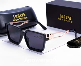 Square Luxury Sunglasses Men Women Fashion UV400 Protected 2