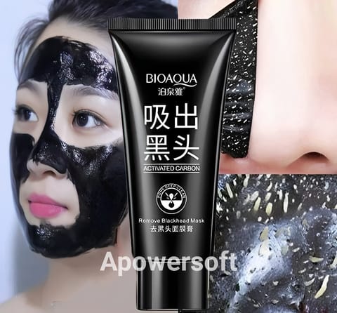 ​🖤 Bamboo Charcoal Peel-Off Black Mask (120ml)