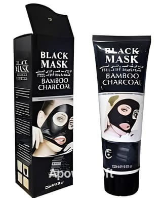 ​🖤 Bamboo Charcoal Peel-Off Black Mask (120ml) 2