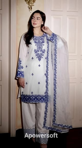 Embroidery Readymade Three Piece 2
