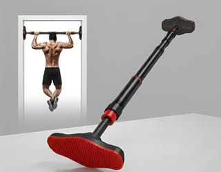 Adjustable Door Pull Up Bar (100-120cm) - No-Drilling Home Fitness Training Bar 3