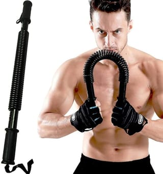 Adjustable hand Power Twister 20 KG Fitness GYM Workout Black Best Price in BD 1