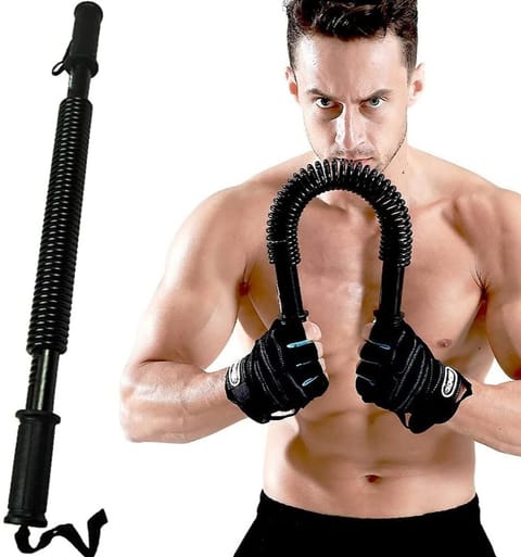 Adjustable hand Power Twister 20 KG Fitness GYM Workout Black Best Price in BD