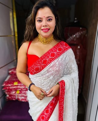 হাফসিল্ক জামদানি শাড়ি 2