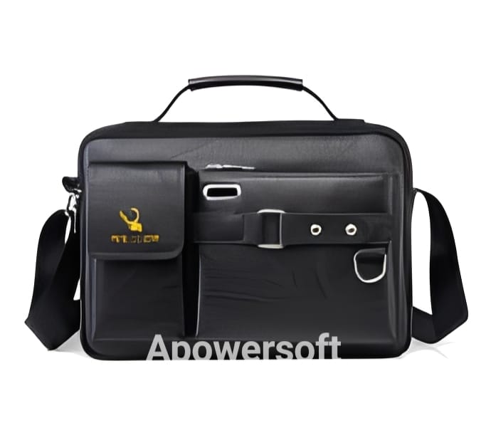 Men's Pu Leather Shoulder Bag (brown shape)