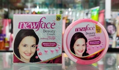 Newface Beauty Cream 30g – Whitening & Acne Care Beauty Cream