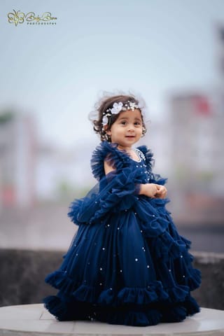 🏵️বেবি পার্টি ড্রেস🏵️ 1