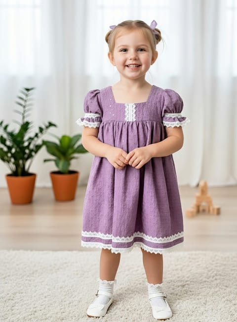 Little Ruby Princess Frock