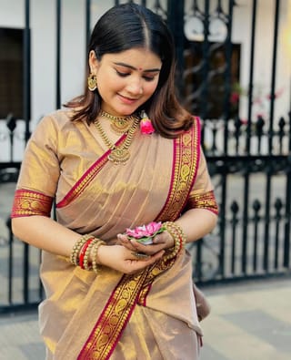 Hit Lama Sharee with Blouse Piece 1