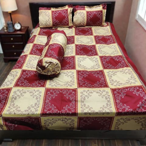 Panel Cotton Bed-sheet