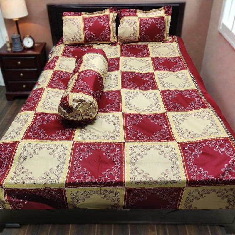 Panel Cotton Bed-sheet