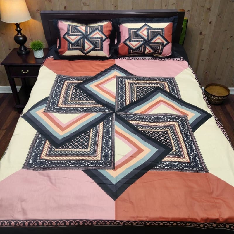 Panel Cotton Bed-sheet