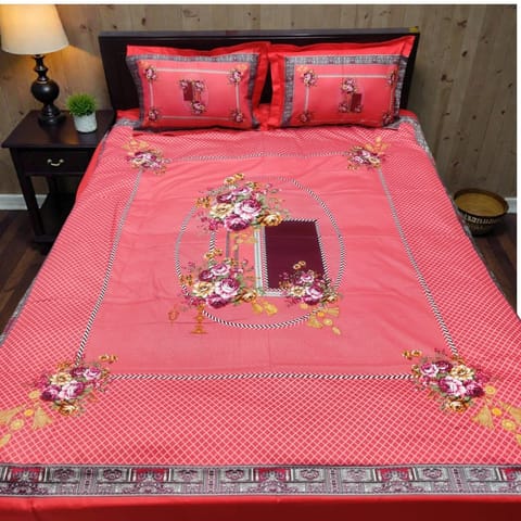 Panel Cotton Bed-sheet