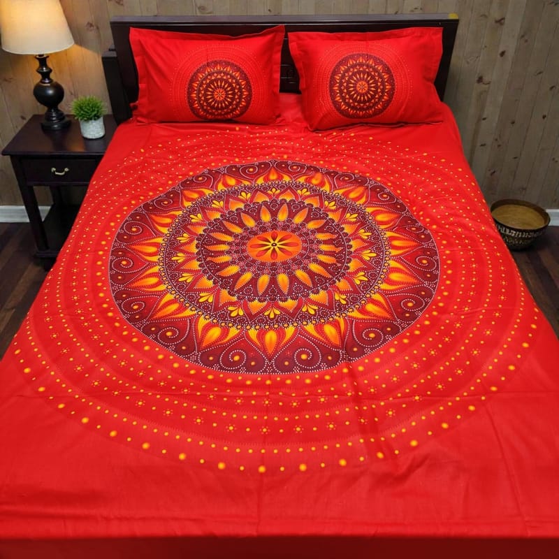Panel Cotton Bed-sheet