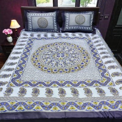 Panel Cotton Bed-sheet