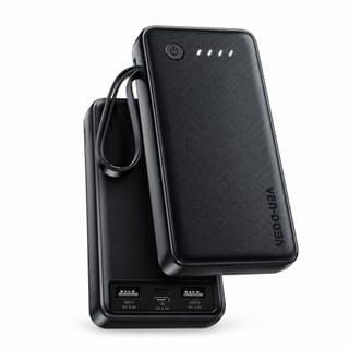 VEN-DENS VD-PB059 20000mAh Power Bank with Built-in Charging Cables 2