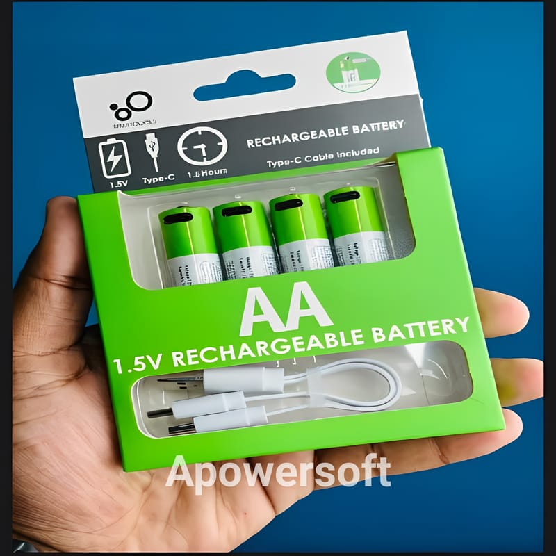 Smar Tools RB40 AA 1.5V Lithium-ion Rechargeable Batteries