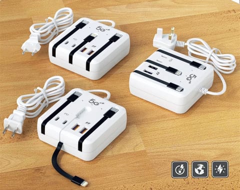 USB 3 in 1 Charger for Android & Apple