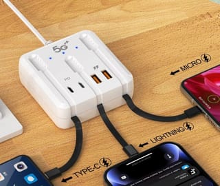 USB 3 in 1 Charger for Android & Apple 2