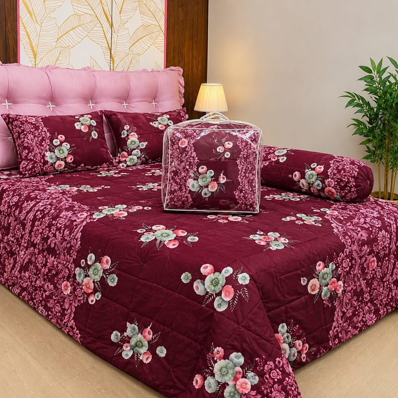 প্রিমিয়াম ৫ পিছের কম্ফর্টার সেট।
