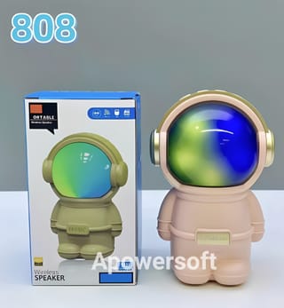 NEW 808 Astronaut Light Portable Radio Astronaut Smart BT Speaker 1
