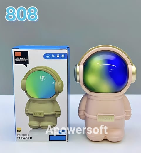 NEW 808 Astronaut Light Portable Radio Astronaut Smart BT Speaker