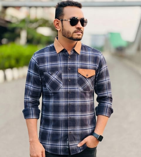 Premium Cotton Double Pocket Shirt