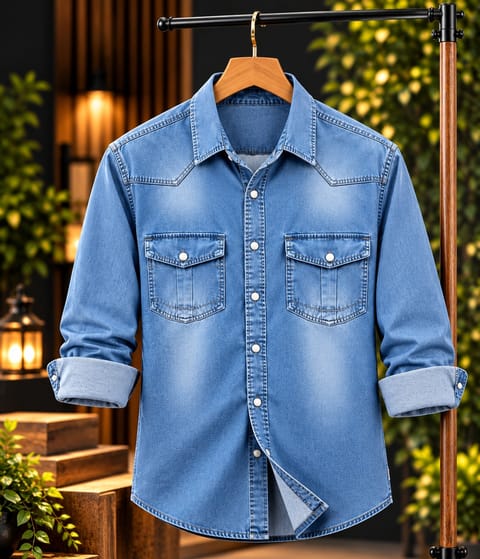 Premium Trendy Denim Shirt