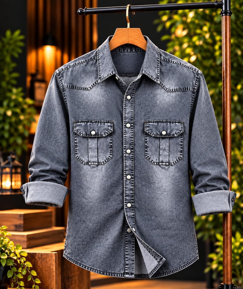 Premium Trendy Denim Shirt