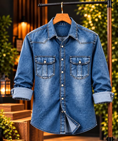 Premium Trendy Denim Shirt